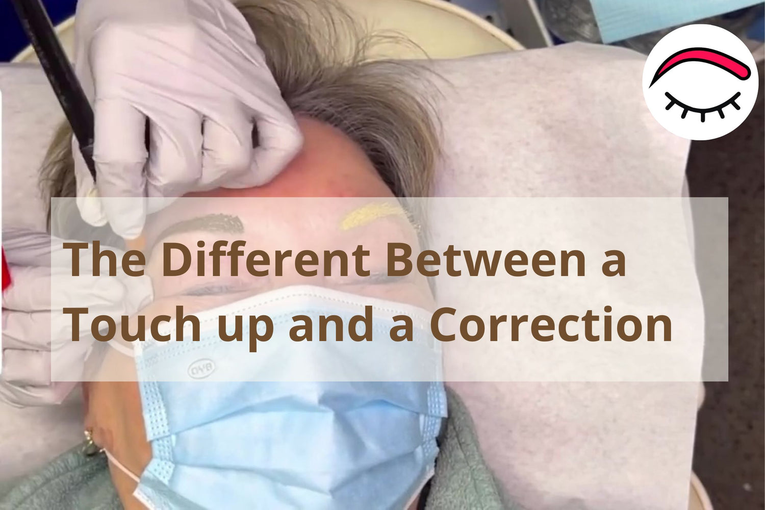  The difference between a touch-up and a correction