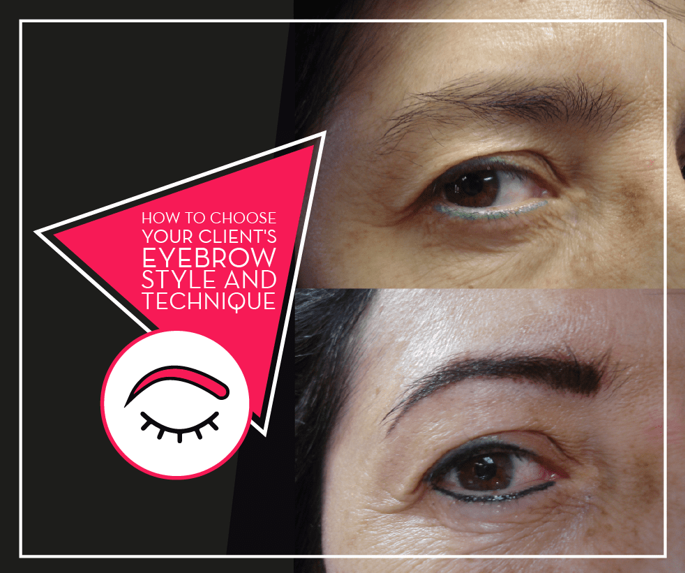 How to Choose your Client's Eyebrow Style and Technique