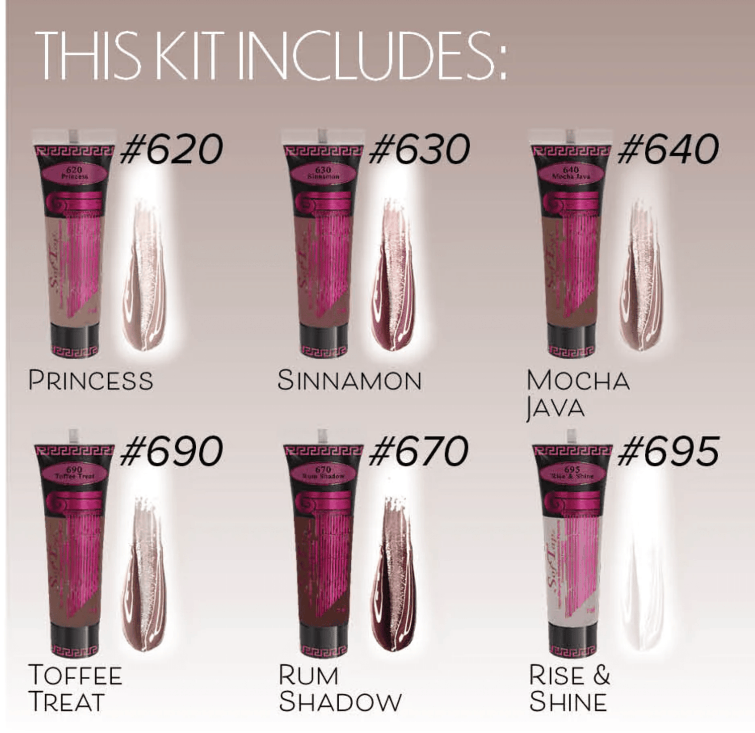Advanced Color Mini Kit | 3D Areola Brown