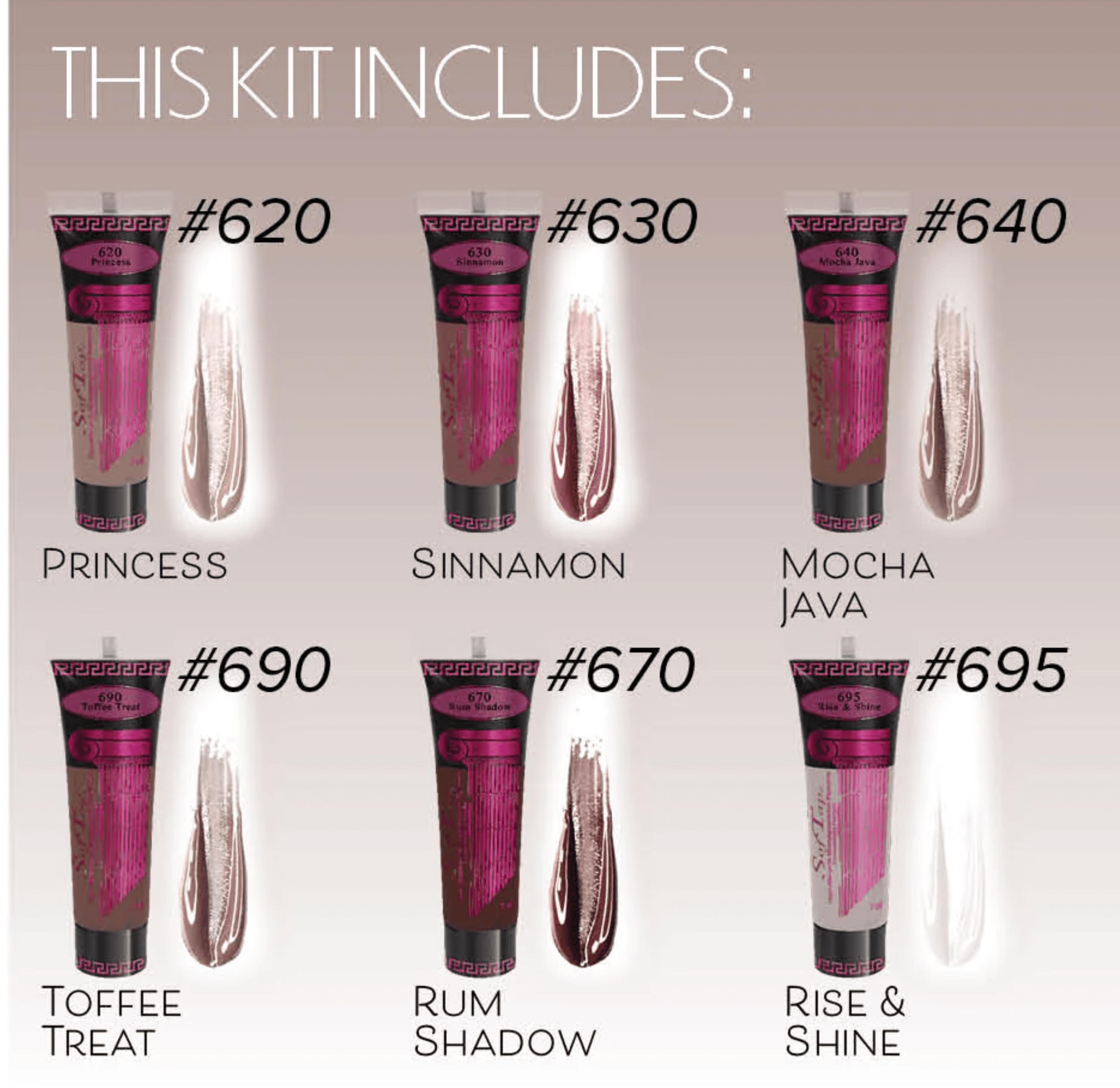 Advanced Color Mini Kit | 3D Areola Brown