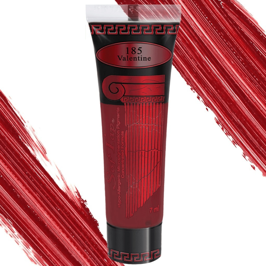 Valentine - 185- Red/pink- Lip color