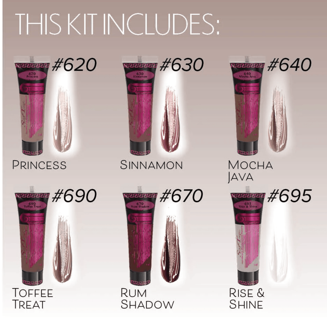 Advanced Color Mini Kit | 3D Areola Brown