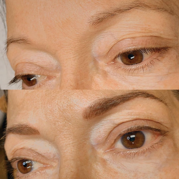 Softap colors for Microblading eyebrows
