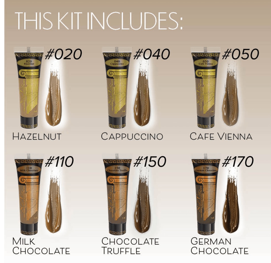 Brow Color Mini Kit, Genuline Hairstroke Eyebrows, Buy Permanent Makeup