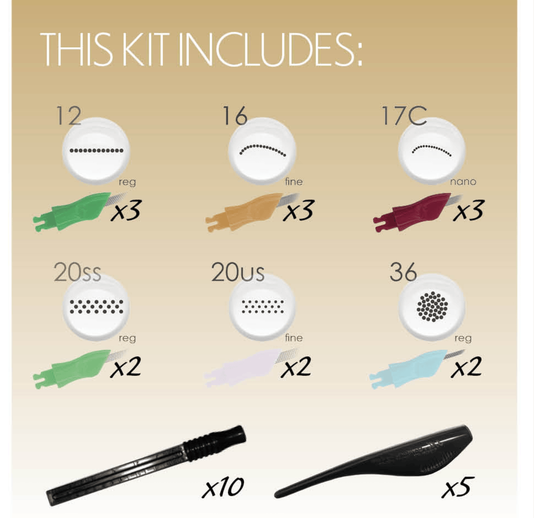 Kit de Agujas| Lo Mejor de Cejas