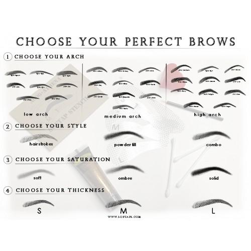 Poster: Choose Your Perfect Brow