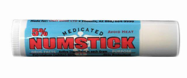 Numstick 5%- Anesthetic