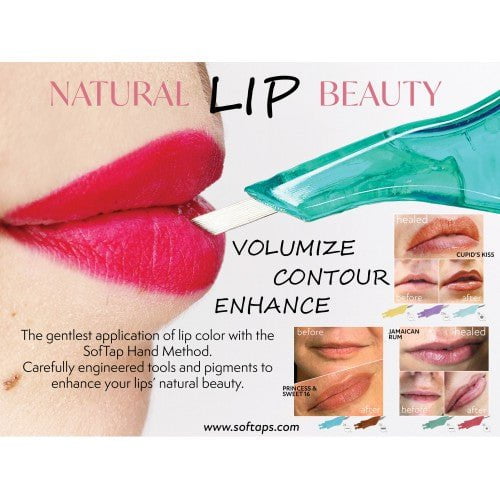 NEW! Softap Poster: Before &amp; After Lip