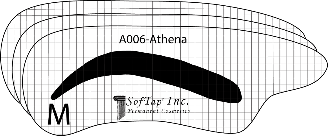 ​Stencil para Cejas A006 - Athena