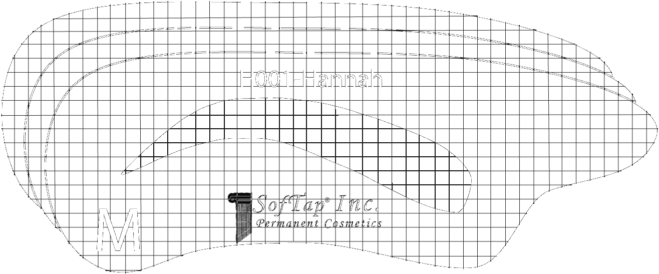​Stencil para Cejas H001 - Hannah