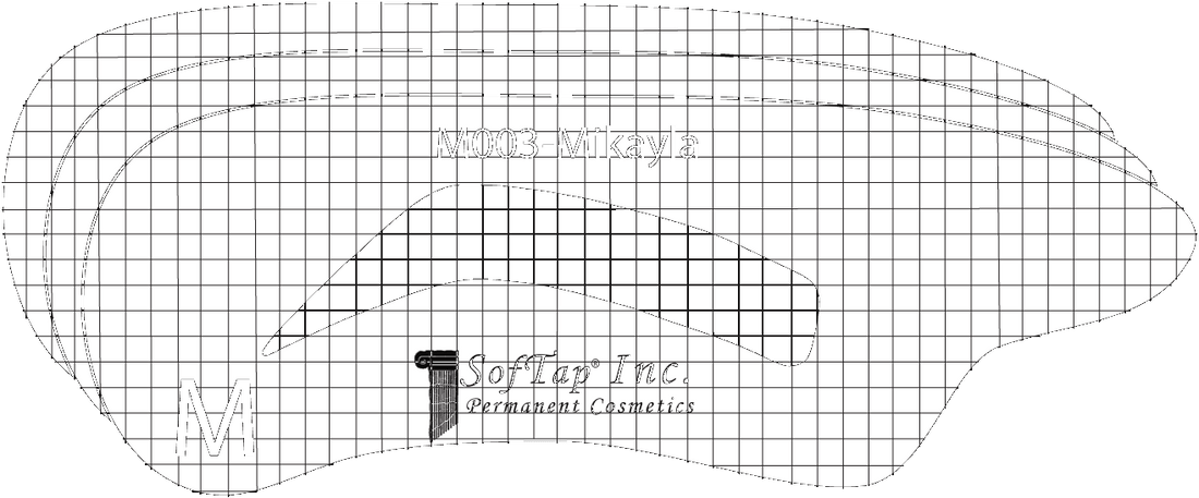 ​Stencil para Cejas M003 - Mikayla