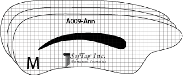 ​Stencil para cejas A009 - Ann